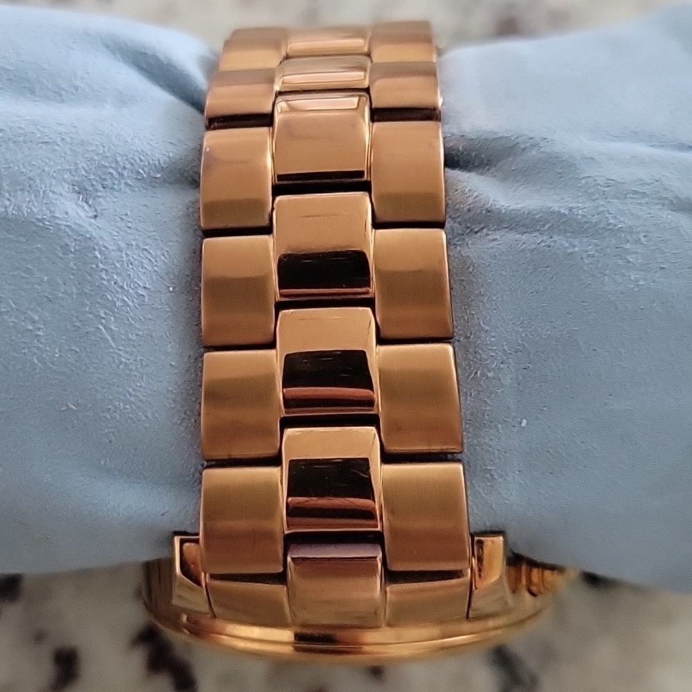 Sperry Top-Sider Halyard Womens Blue Dial Rose Gold Steel Bracelet Watch - Picture 6 of 6